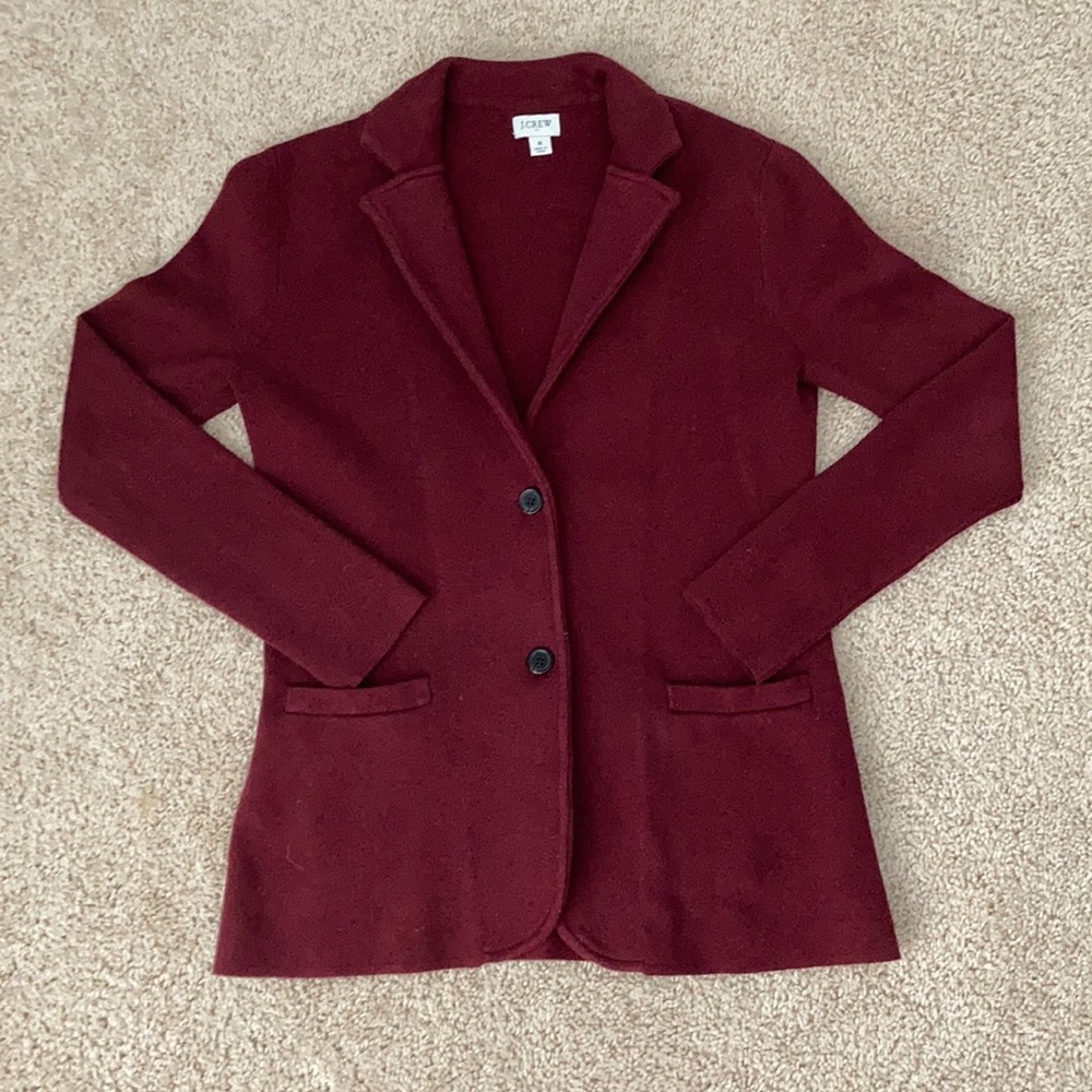 J. Crew sweater blazer size S